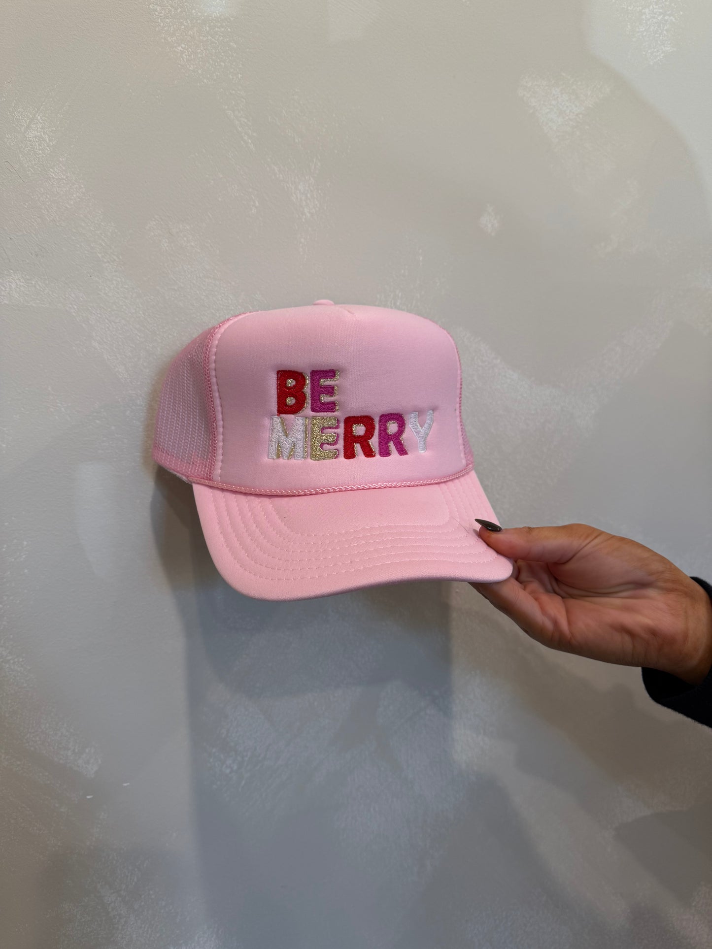 be merry trucker hat