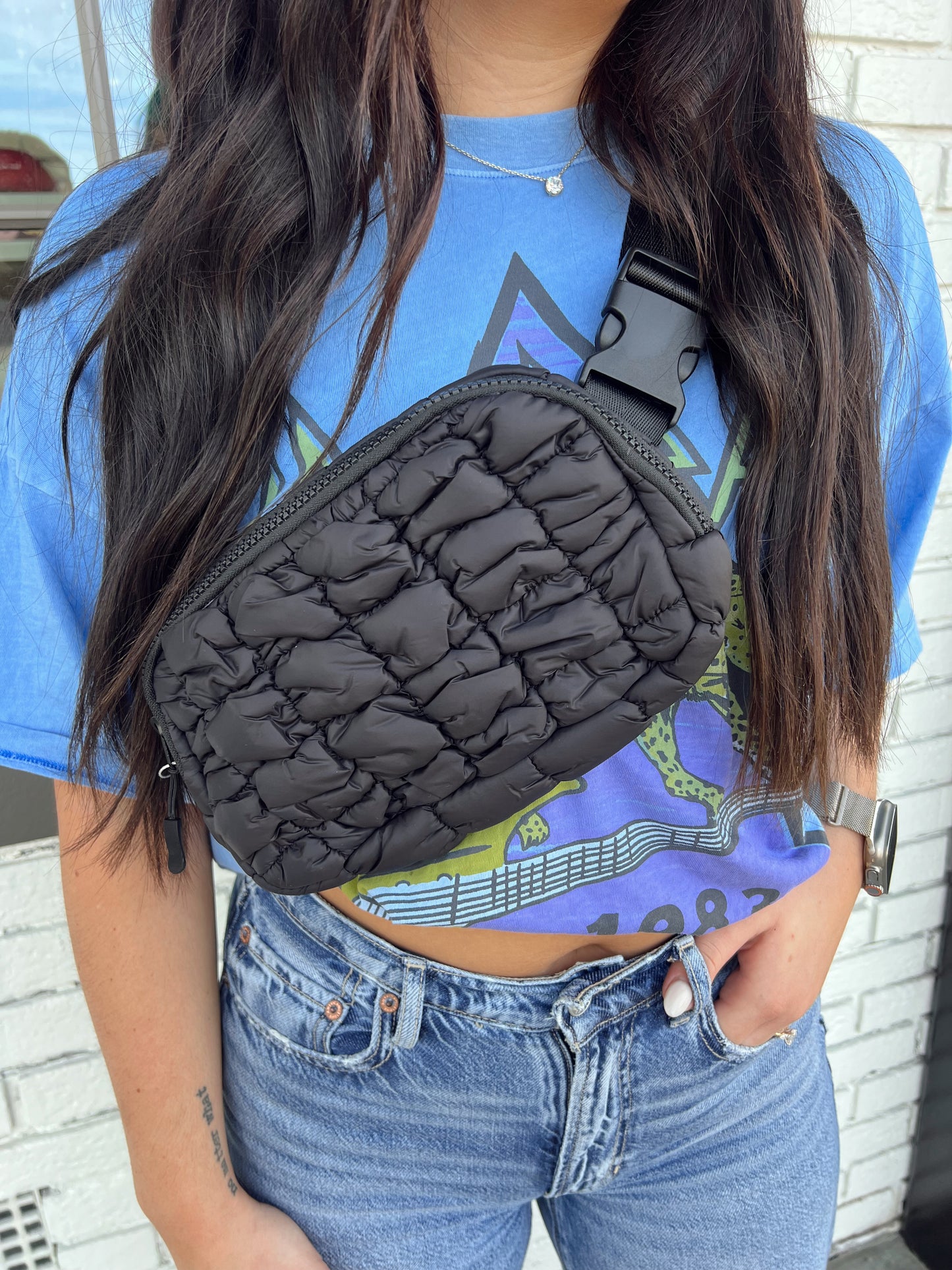 puffy belt bag - 2 colors