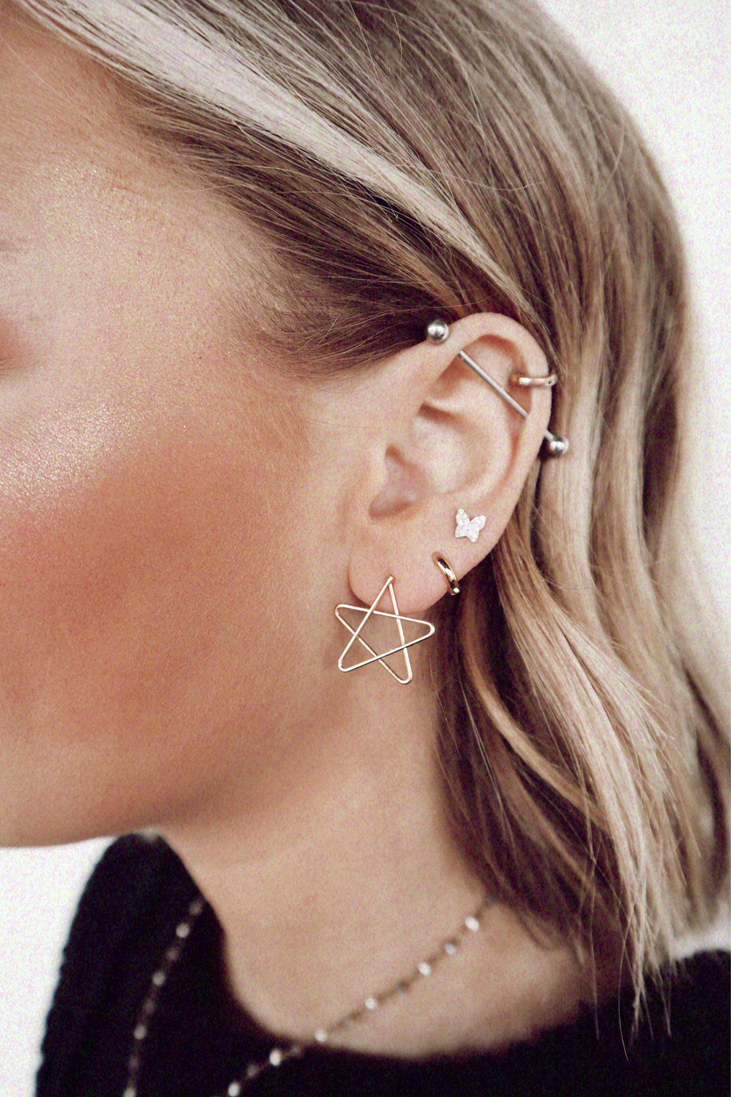 gold star studs