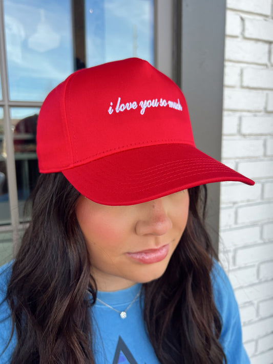 i love you so much trucker hat