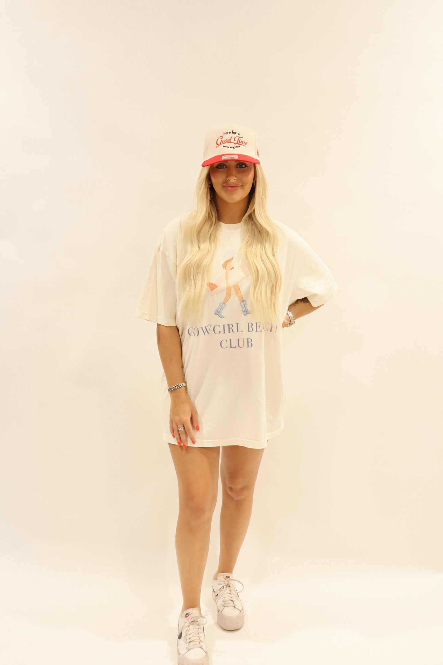 cowgirl beach club tee