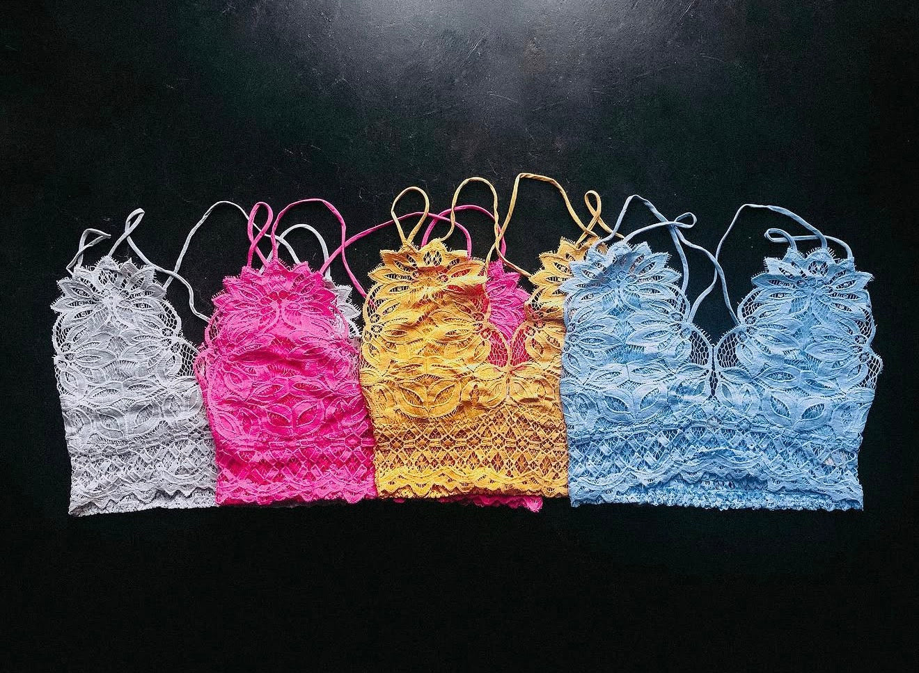 lace bralettes